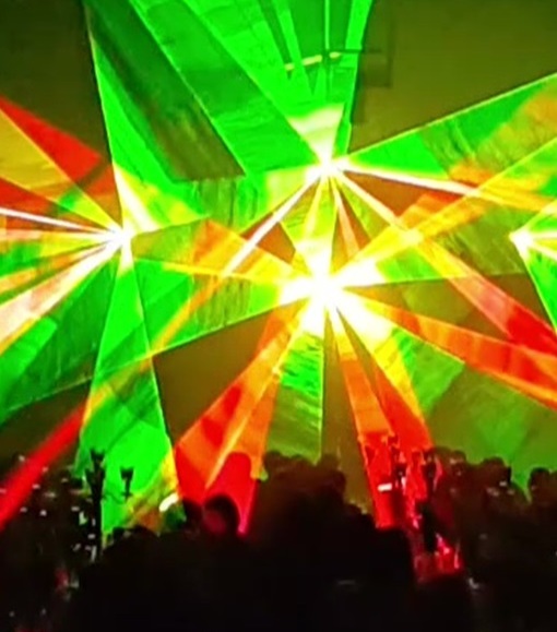 Die perfekte Lasershow durch guten Service und Planung. 